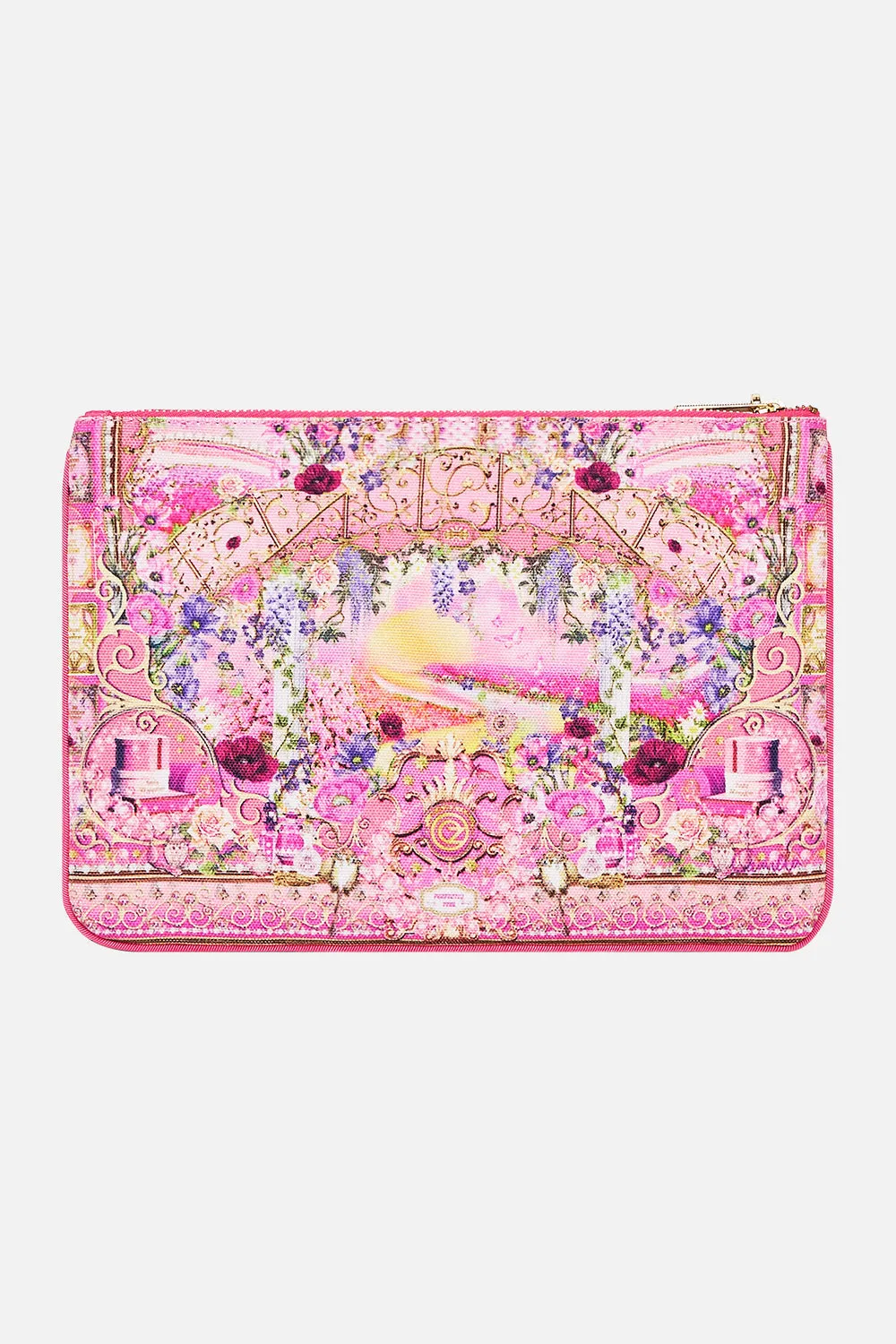 SMALL CANVAS CLUTCH TOTALLY OZMOPOLITAN sold by Camilla product image thumbnail 3