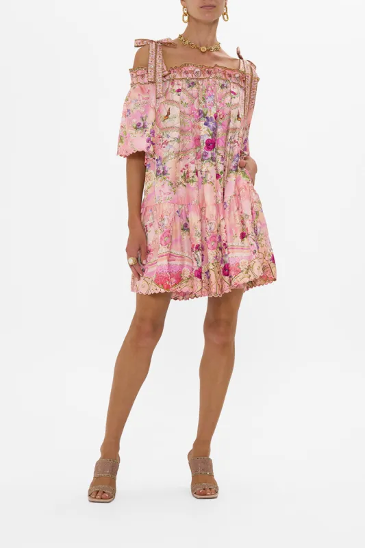 OFF SHOULDER FRILL DRESS WITH STRAPS TOTALLY OZMOPOLITAN sold by Camilla