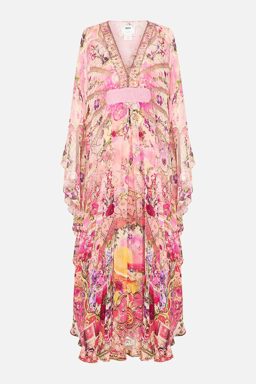 LONG KAFTAN WITH WAIST DETAIL TOTALLY OZMOPOLITAN sold by Camilla product image thumbnail 3