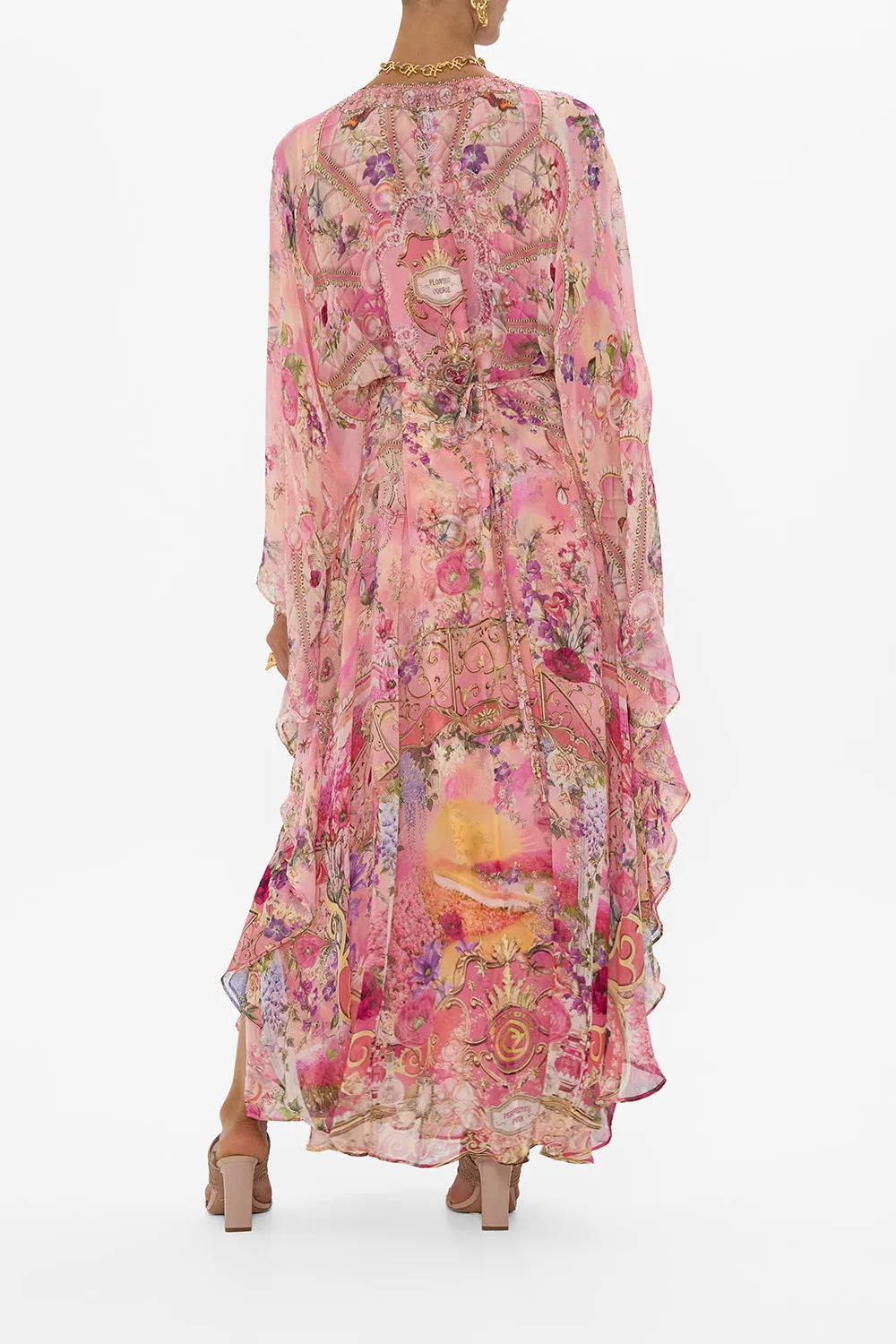 LONG KAFTAN WITH WAIST DETAIL TOTALLY OZMOPOLITAN sold by Camilla product image thumbnail 2