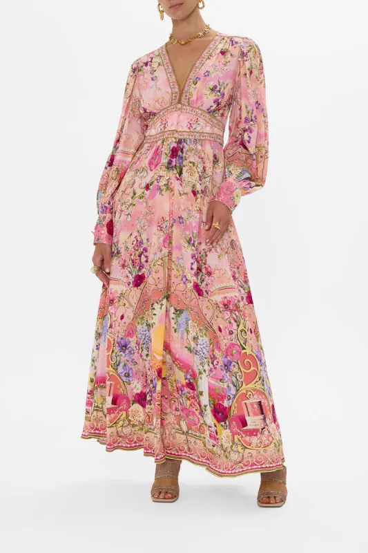 SHAPED WAISTBAND DRESS WITH GATHERED SLEEVES TOTALLY OZMOPOLITAN sold by Camilla