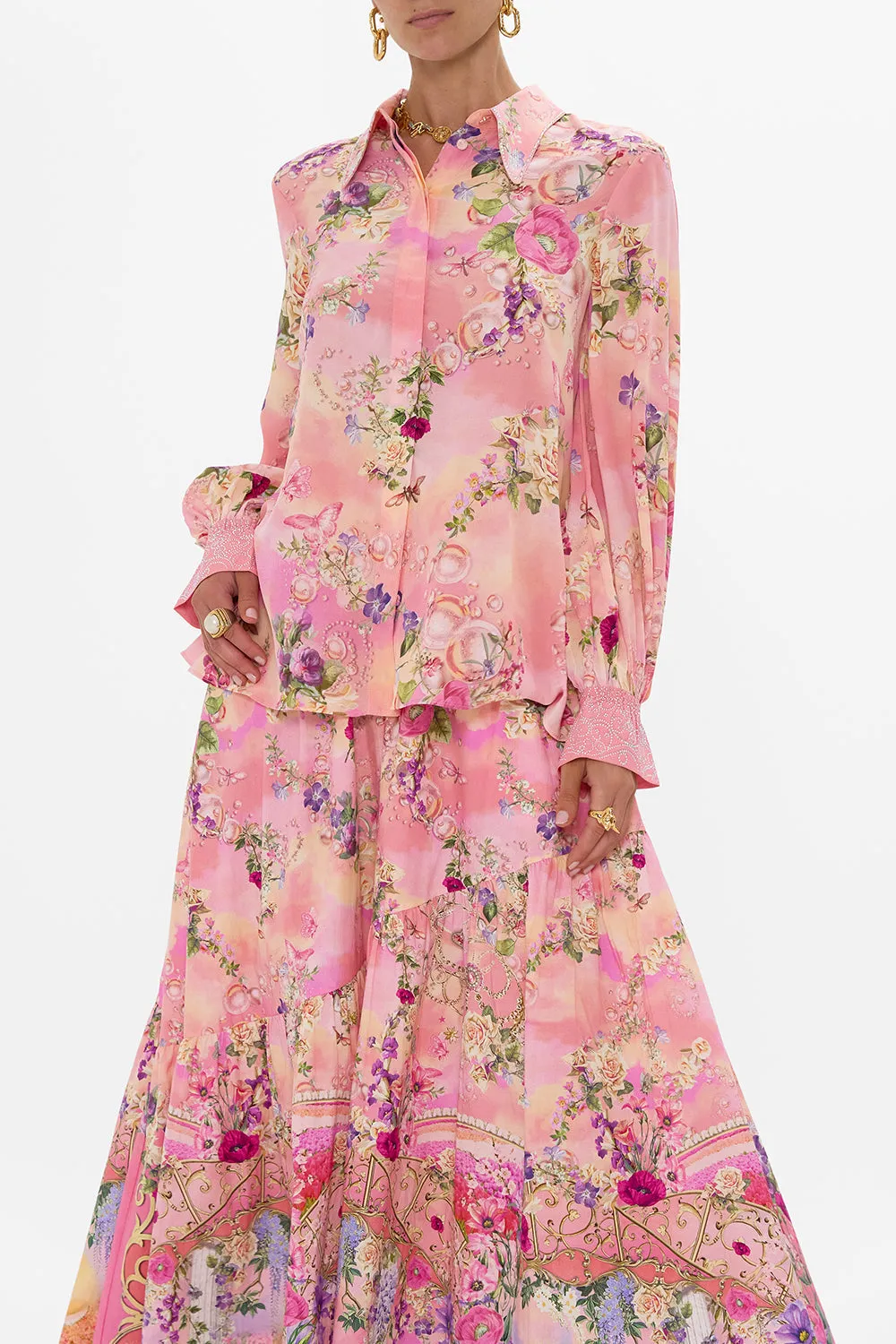 CURVED COLLAR BLOUSE TOTALLY OZMOPOLITAN sold by Camilla product image thumbnail 5