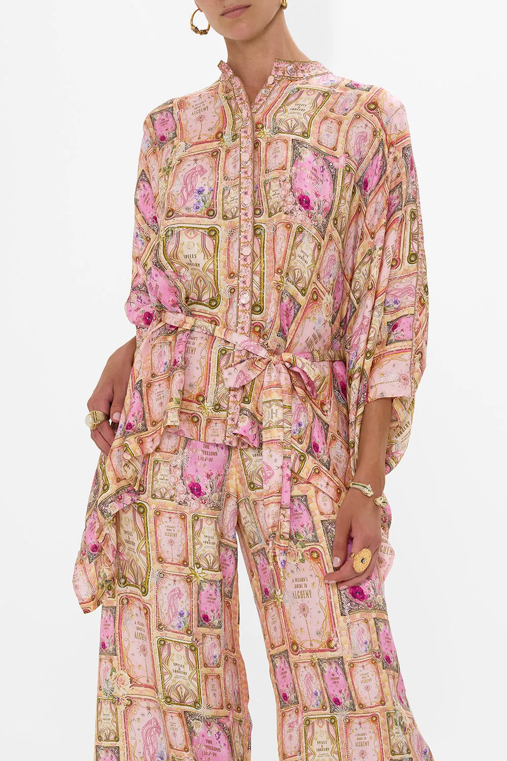 BUTTON THROUGH SCARF BLOUSE TOTALLY OZMOPOLITAN sold by Camilla product image thumbnail 5