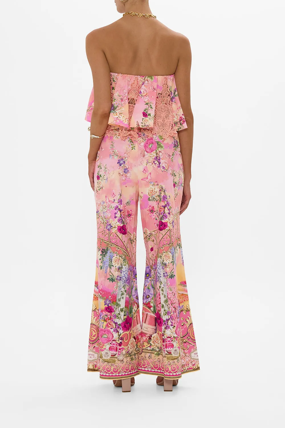 STRAPLESS JUMPSUIT WITH FRILL TOTALLY OZMOPOLITAN sold by Camilla product image thumbnail 2