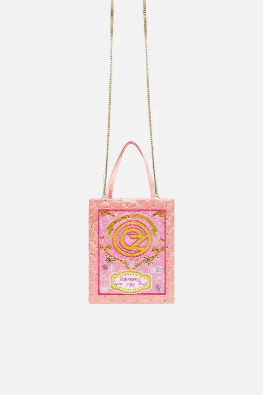 EMBELLISHED MINI TOTE TOTALLY OZMOPOLITAN sold by Camilla