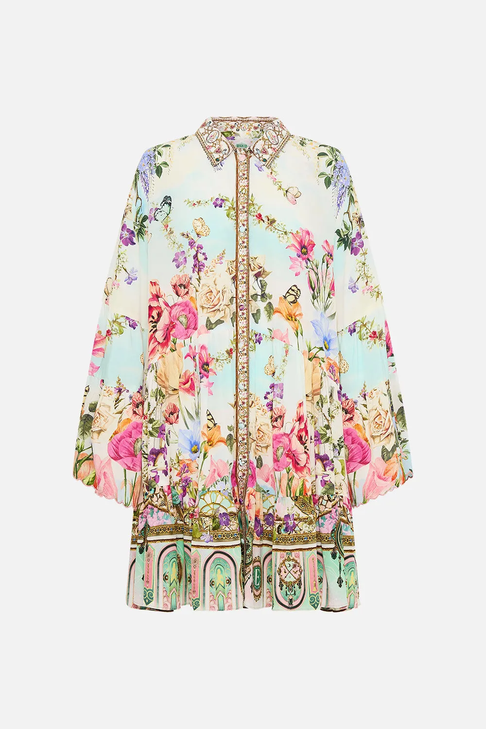 TIERED DRESS WITH COLLAR MUNCHKINLAND sold by Camilla product image thumbnail 3