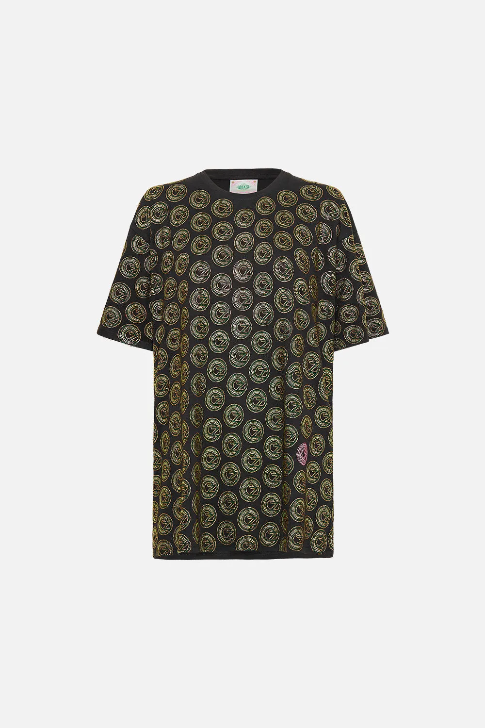 OVERSIZED BAND TEE- BLACK DEFY GRAVITY sold by Camilla product image thumbnail 3