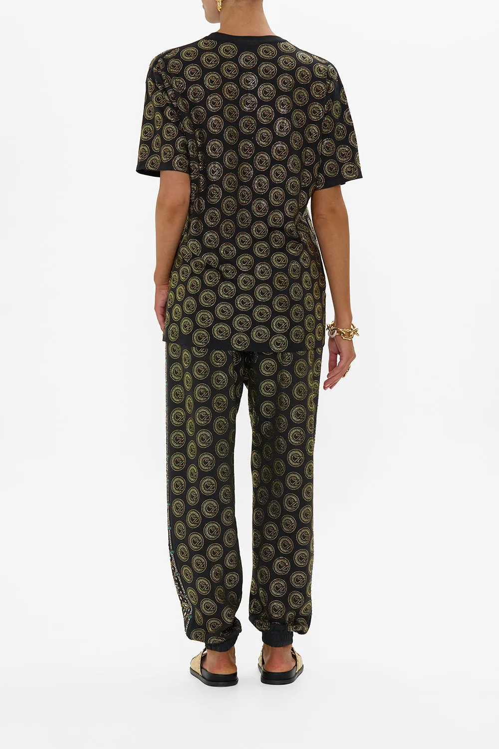 OVERSIZED BAND TEE- BLACK DEFY GRAVITY sold by Camilla product image thumbnail 2