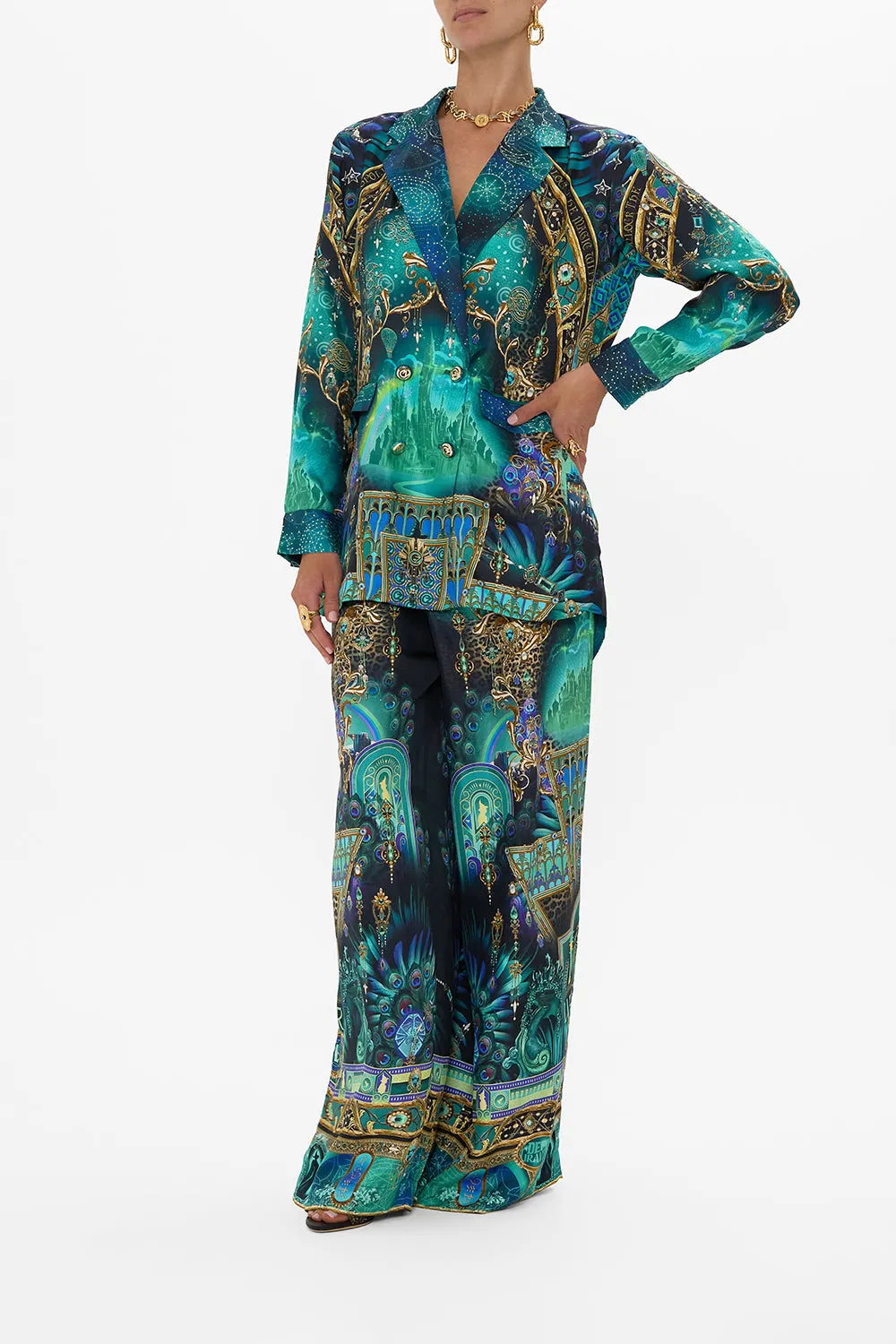 DOUBLE BREASTED SOFT JACKET DEFY GRAVITY sold by Camilla product image thumbnail 4