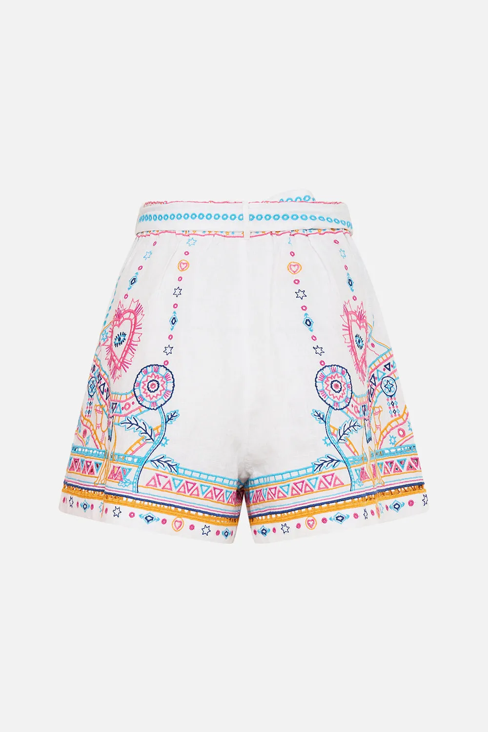 TUCK FRONT SHORT WITH BELT LIVING IN COLOUR sold by Camilla product image thumbnail 2