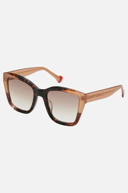 ANYTHING & EVERYTHING SUNGLASSES DARK TORT / PUTTY sold by Camilla