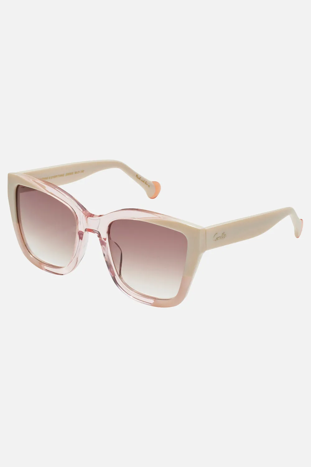 ANYTHING & EVERYTHINGSUNGLASSES BLUSH / IVORY sold by Camilla