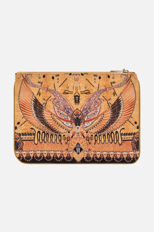 SMALL CANVAS CLUTCH VALLEY OF THE KINGS sold by Camilla
