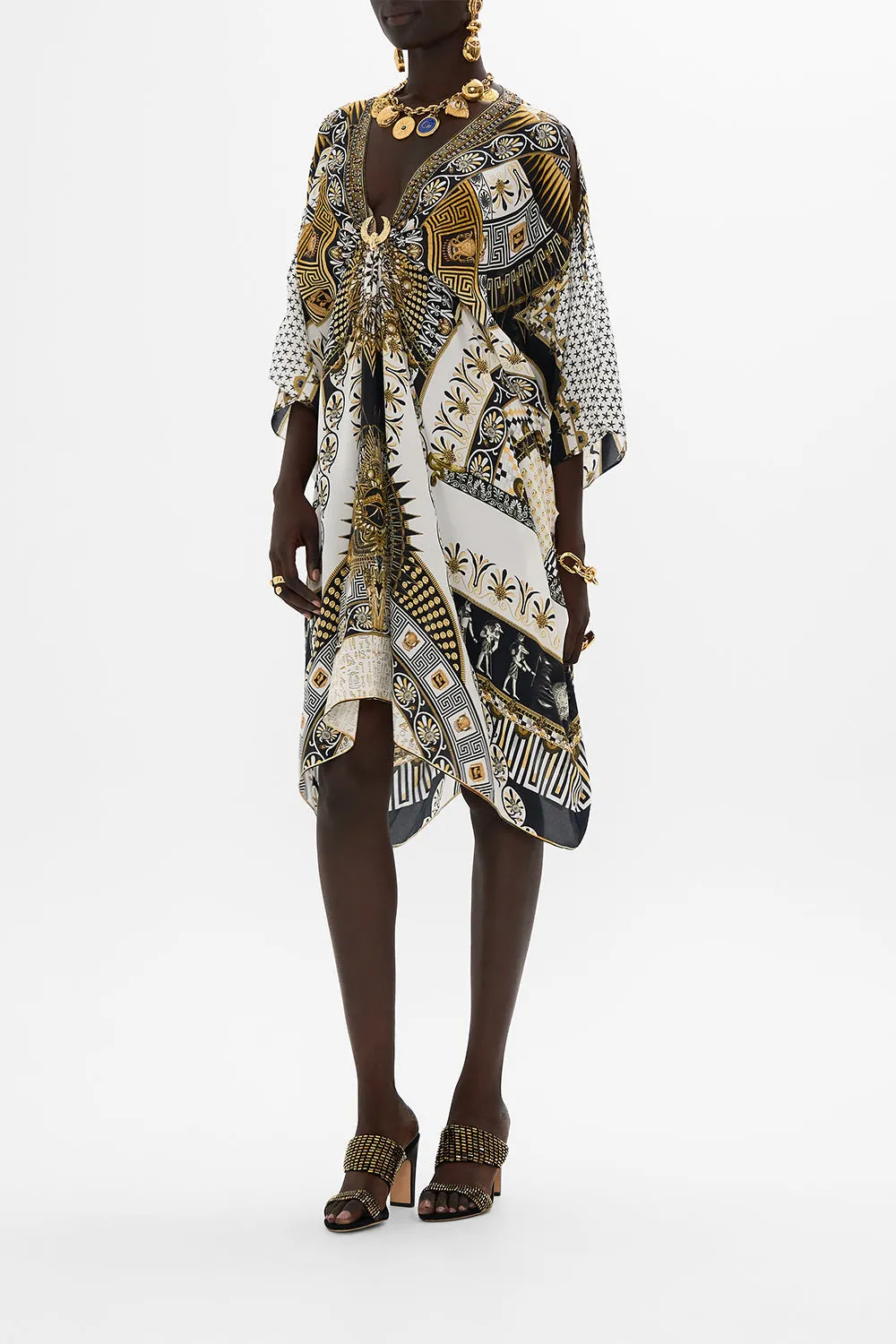 SHORT KAFTAN WITH HARDWARE TEMPLES OF DENDARA sold by Camilla product image thumbnail 3