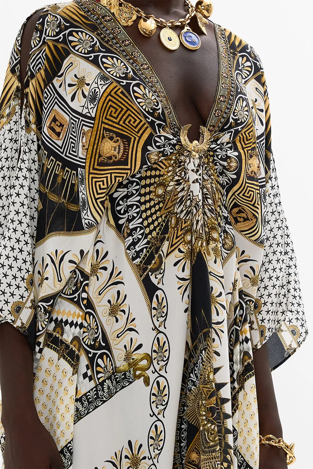 SHORT KAFTAN WITH HARDWARE TEMPLES OF DENDARA sold by Camilla product image thumbnail 5