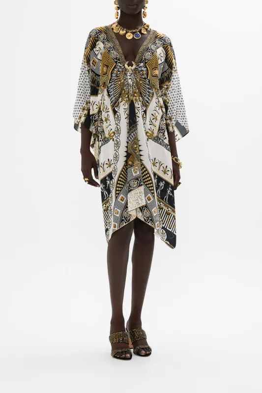 SHORT KAFTAN WITH HARDWARE TEMPLES OF DENDARA sold by Camilla