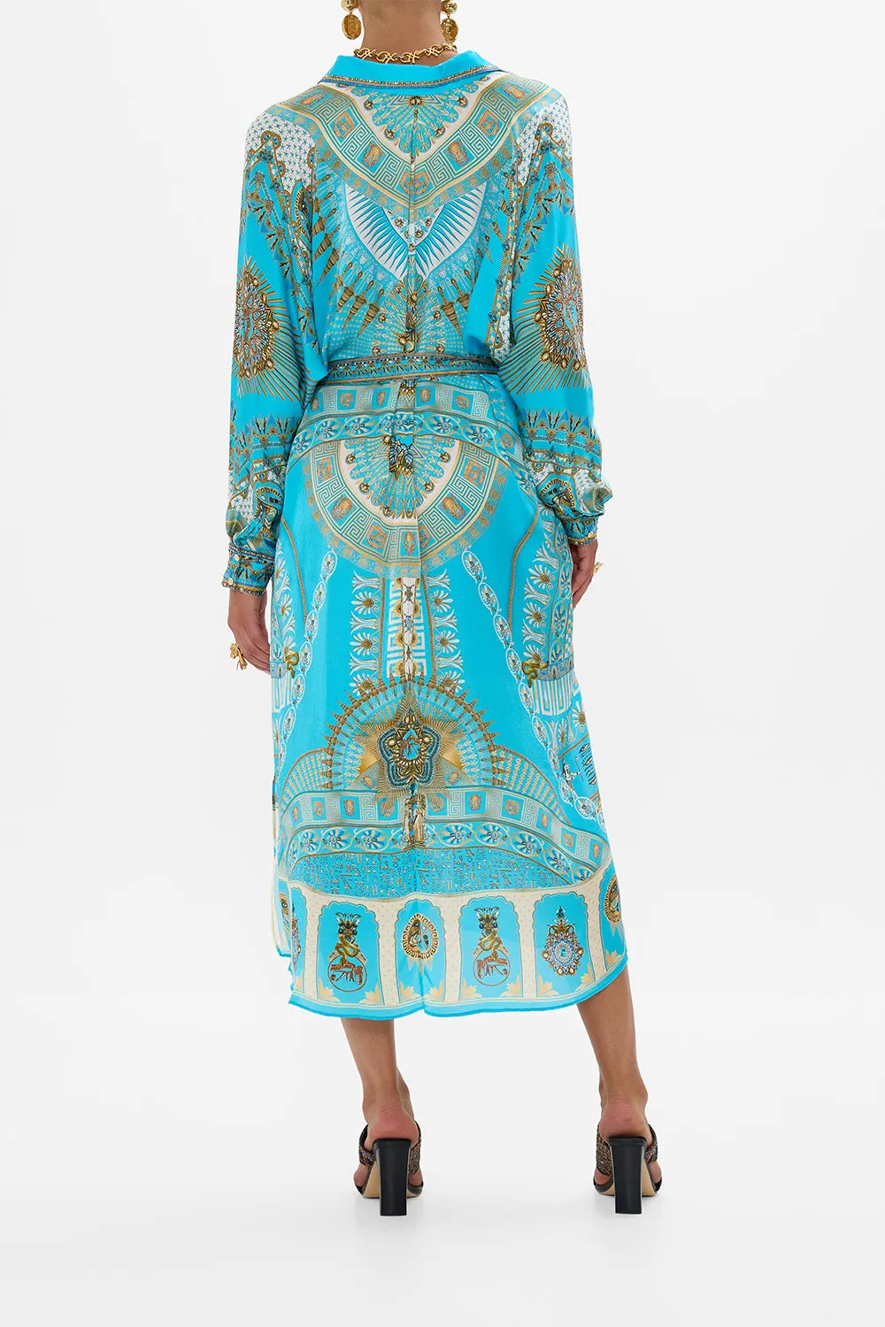 COLLARED BUTTON THROUGH DRESS TEMPLE OF LIGHT sold by Camilla product image thumbnail 2