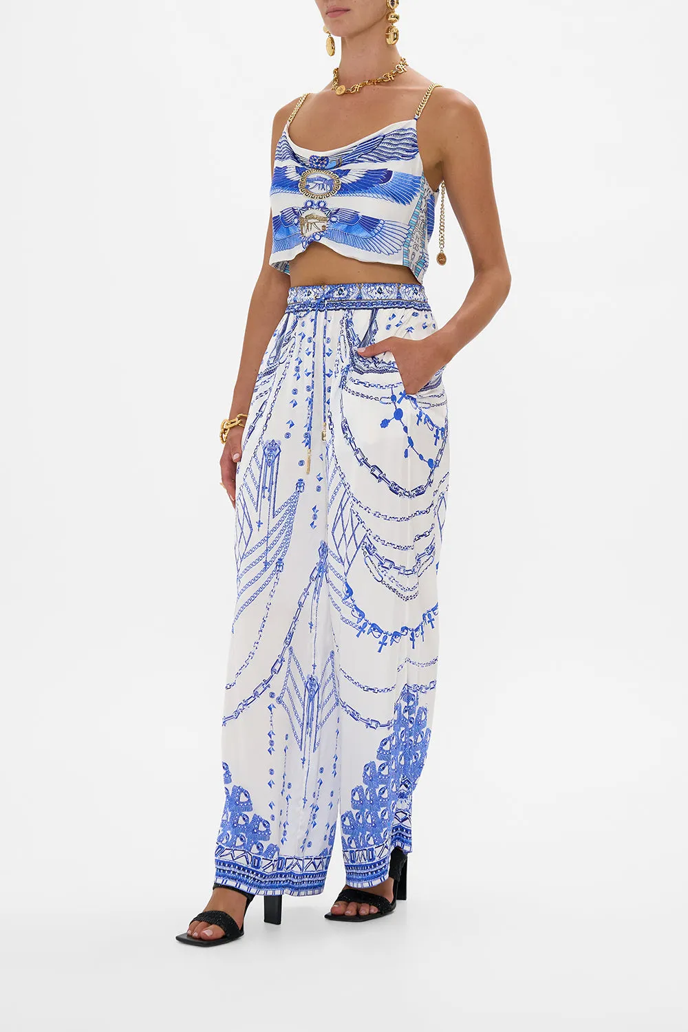 BIAS CROP CAMI DANCING WITH DAYLIGHT sold by Camilla product image thumbnail 4