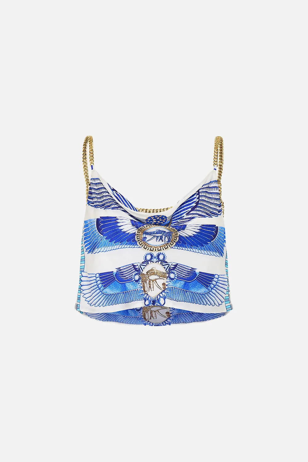 BIAS CROP CAMI DANCING WITH DAYLIGHT sold by Camilla product image thumbnail 3