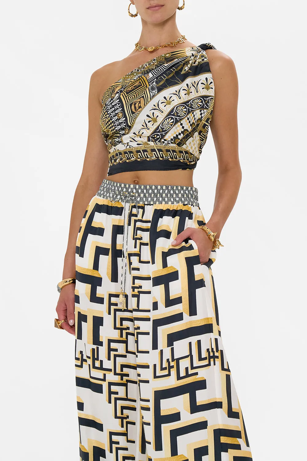 LARGE SQUARE SCARF TEMPLES OF DENDARA sold by Camilla product image thumbnail 4