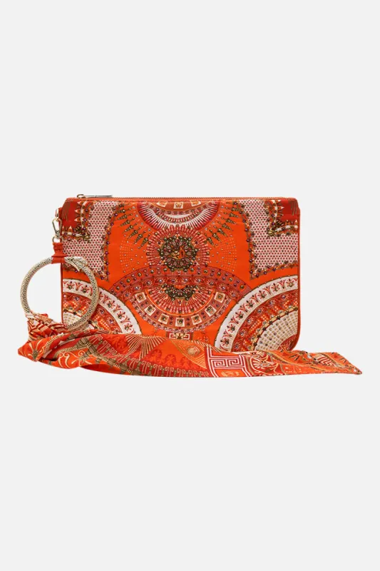 RING SCARF CLUTCH THE OBELISK GATE sold by Camilla