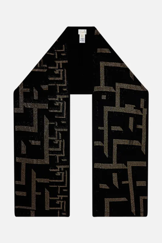 JACQUARD  SCARF TEMPLES OF DENDARA sold by Camilla