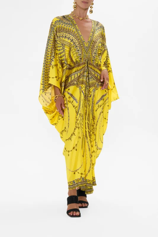 T SHAPE LONG KAFTAN SHRINE OF SUNSHINE sold by Camilla