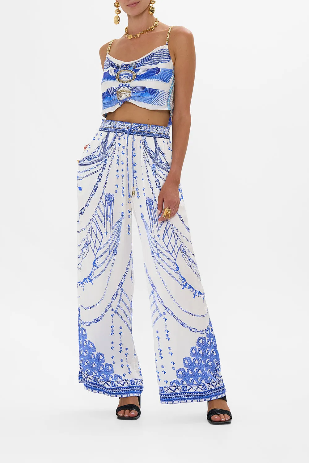 STRAIGHT LEG PANT DANCING WITH DAYLIGHT sold by Camilla