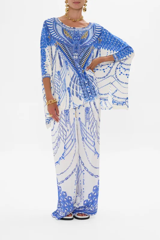 SCOOP NECK SLOUCH TEE DANCING WITH DAYLIGHT made by Camilla