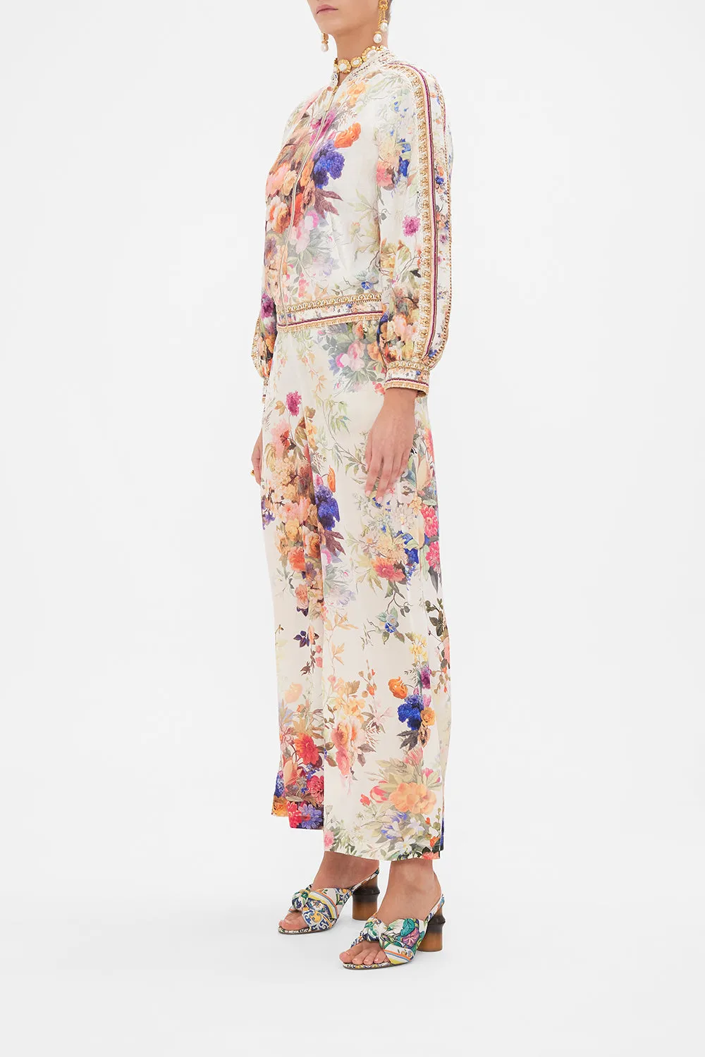 PANELLED SLEEVE BLOUSON BOMBER FRIENDS WITH FRESCOS sold by Camilla product image thumbnail 4