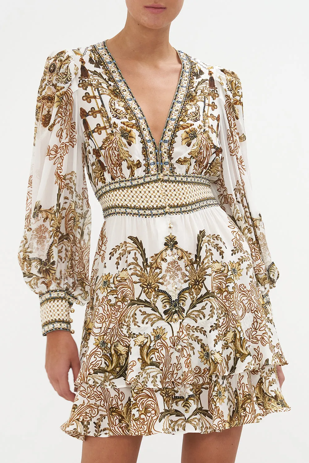 BUTTON FRONT FRILL DRESS ROAD TO RICHESSE sold by Camilla product image thumbnail 5