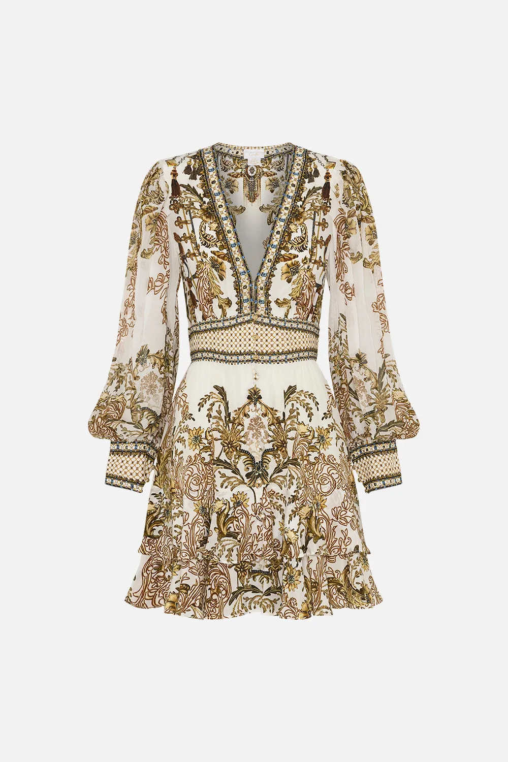 BUTTON FRONT FRILL DRESS ROAD TO RICHESSE sold by Camilla product image thumbnail 3