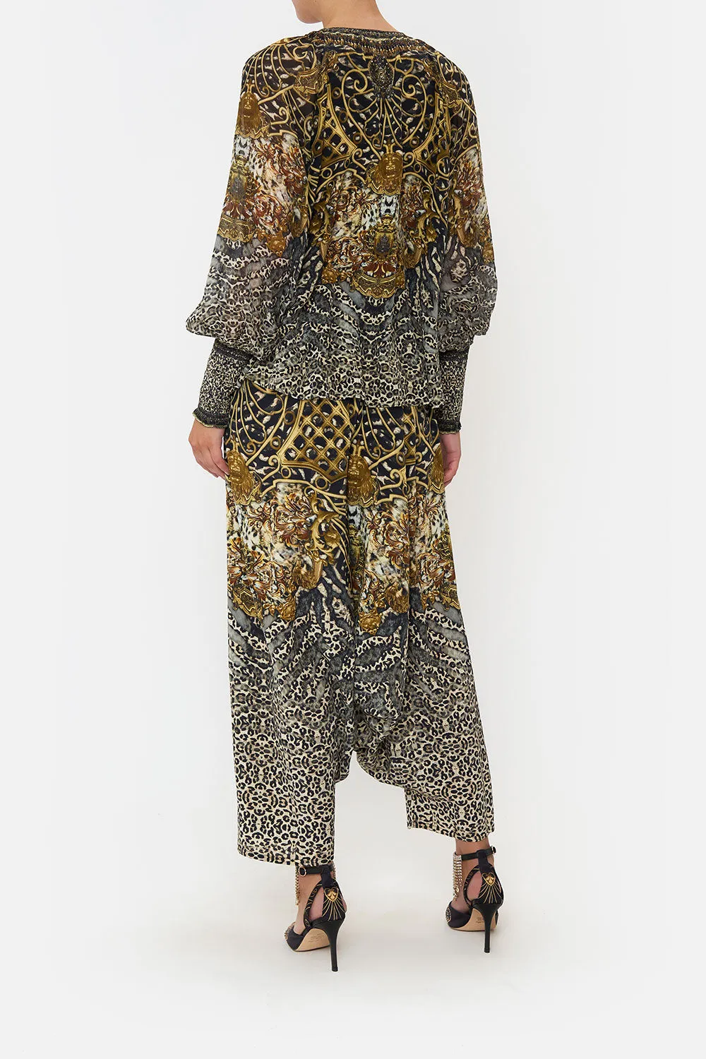 SHIRRED CUFF BLOUSE ARMADA sold by Camilla product image thumbnail 2