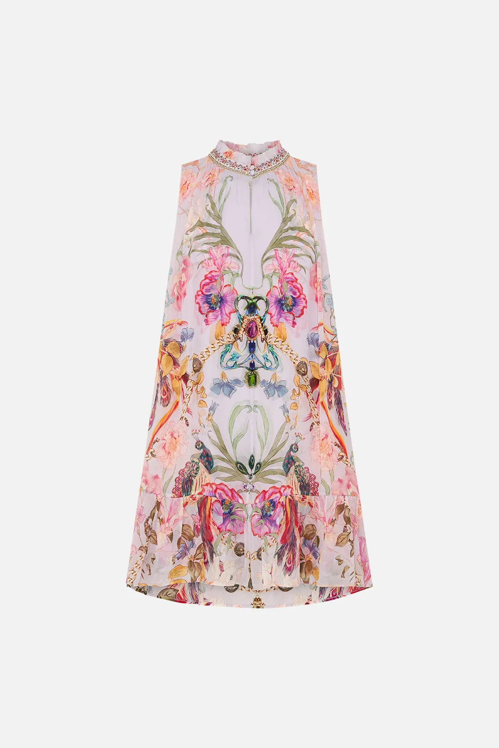 HIGH NECK RUFFLE DRESS NATURES KALEIDOSCOPE sold by Camilla product image thumbnail 3