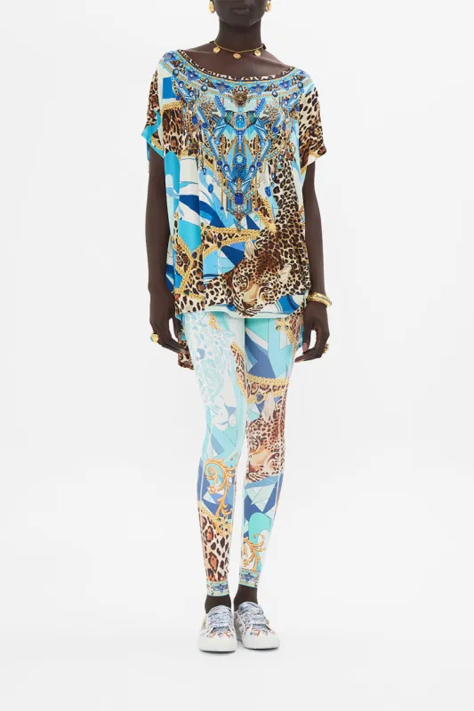 LOOSE FIT TEE SKY CHEETAH sold by Camilla