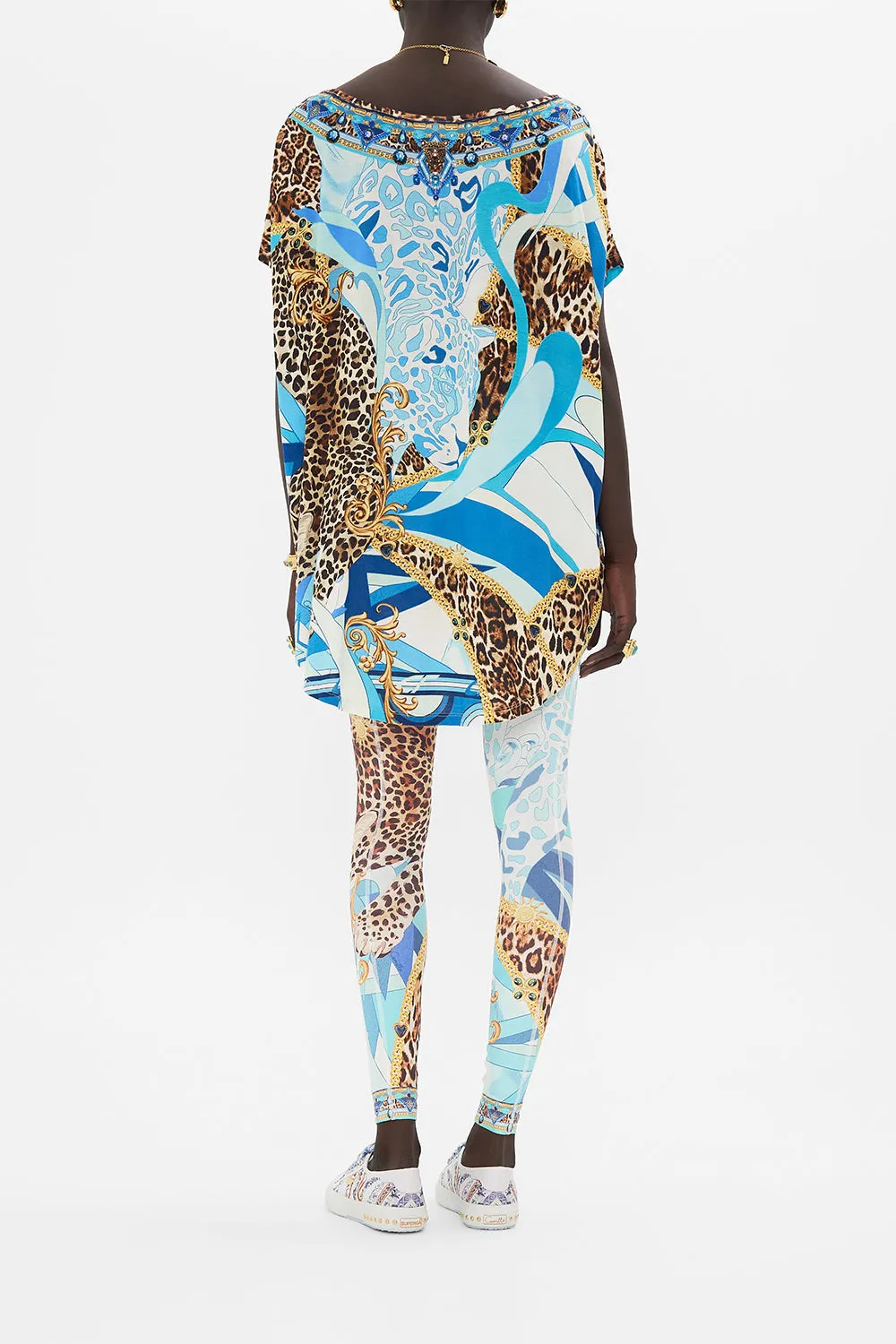 LOOSE FIT TEE SKY CHEETAH sold by Camilla product image thumbnail 2