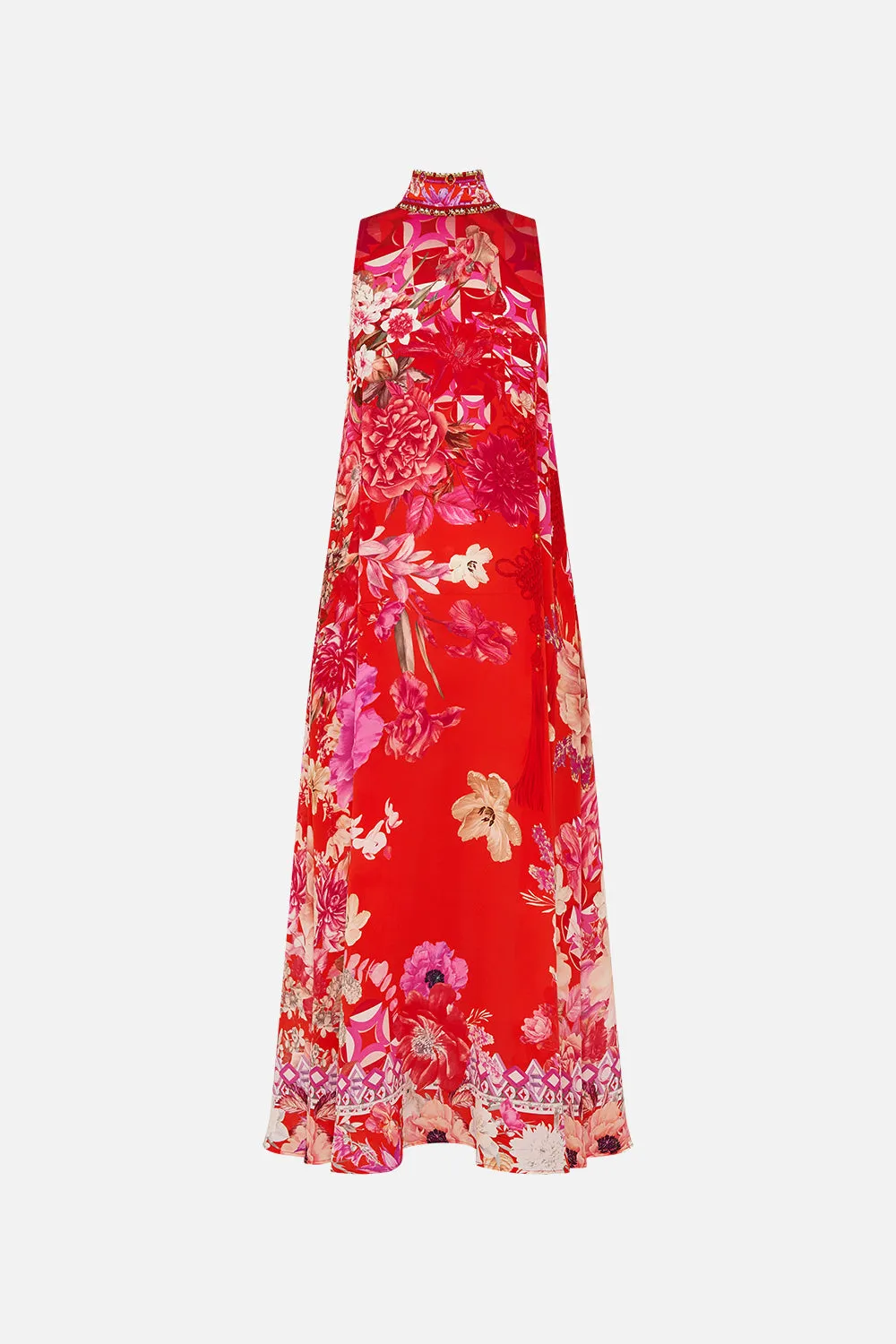 HIGH NECK DRESS WITH BACK NECK TIE SECRET GARDEN sold by Camilla product image thumbnail 3