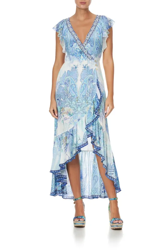 RUFFLE WRAP DRESS CALI DREAMING sold by Camilla