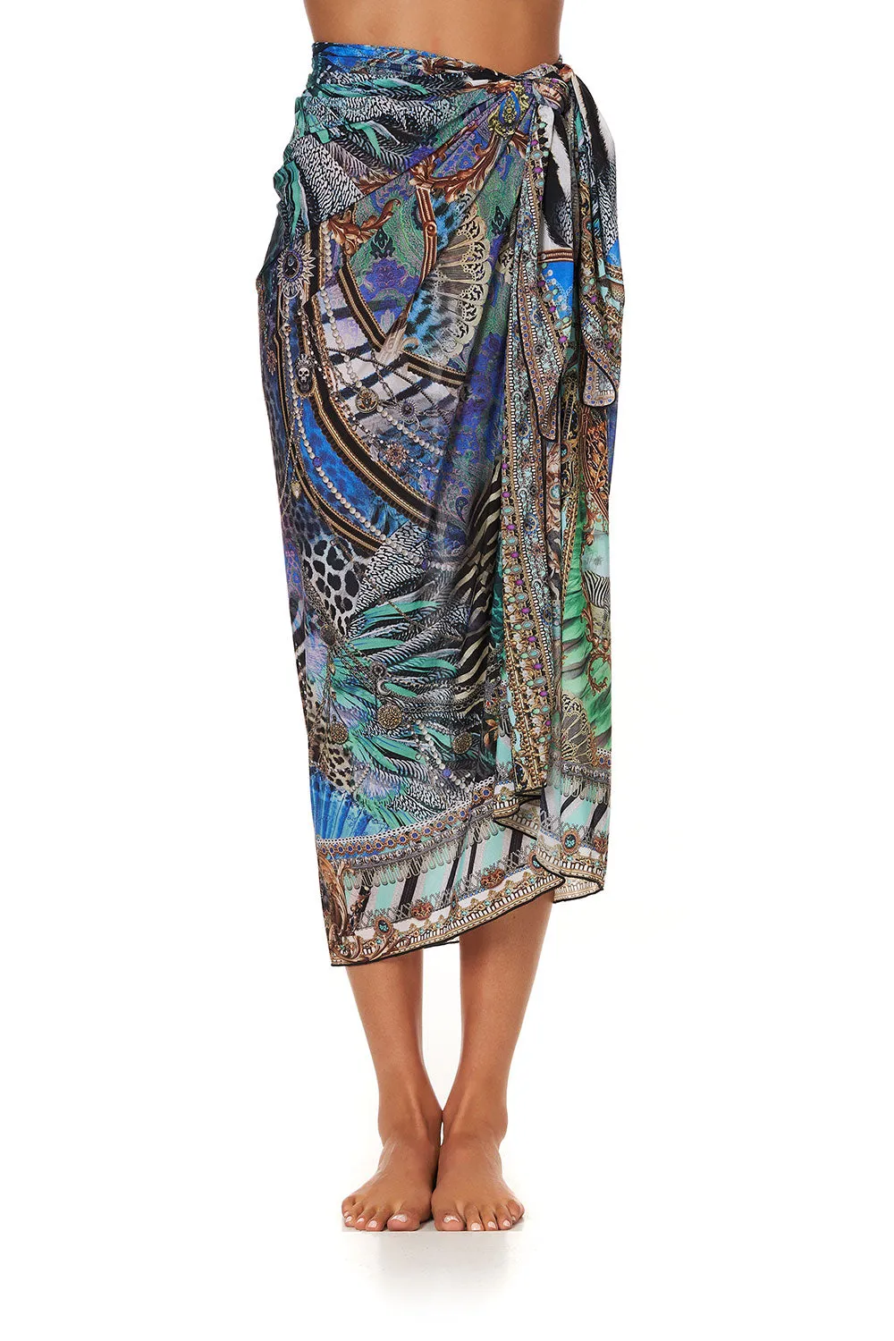 LONG SARONG ANIMAL ARMY sold by Camilla product image thumbnail 4