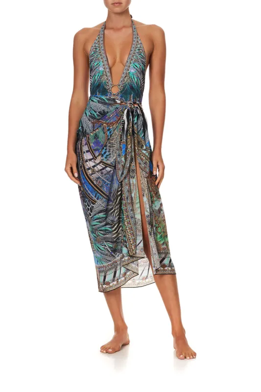 LONG SARONG ANIMAL ARMY sold by Camilla