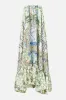 STRAPLESS MAXI WITH RUFFLE HEM JARDIM PARTY sold by Camilla