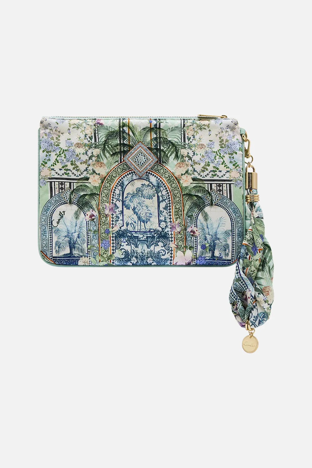 SCARF CLUTCH JARDIM PARTY sold by Camilla product image thumbnail 3