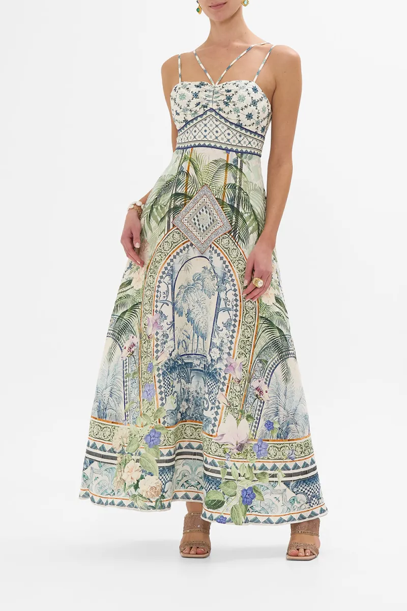 STRAP DETAIL DRESS JARDIM PARTY sold by Camilla