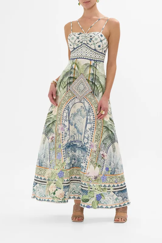 STRAP DETAIL DRESS JARDIM PARTY sold by Camilla