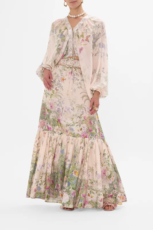 LACE UP FRONT BLOUSON SLEEVE BLOUSE PALACIO PLAYGROUND sold by Camilla