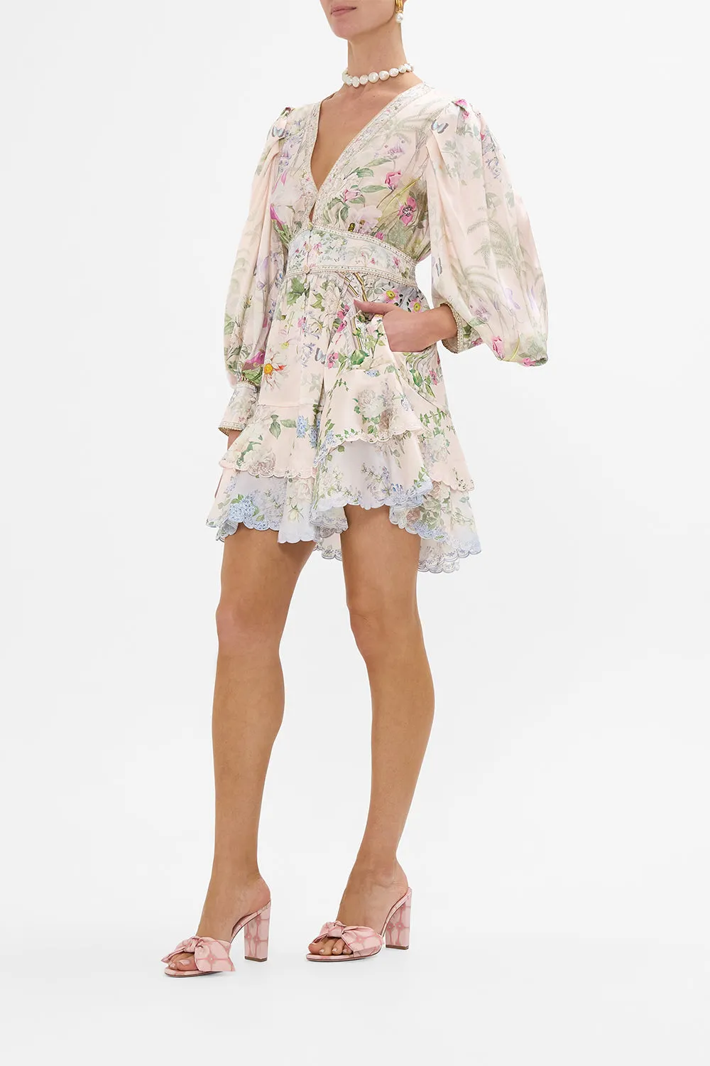 BUTTON FRONT FRILL DRESS PALACIO PLAYGROUND sold by Camilla product image thumbnail 4