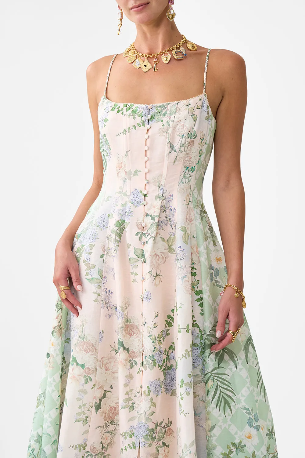 CORSET DRESS WITH LONG FLARED SKIRT PALACIO PLAYGROUND sold by Camilla product image thumbnail 5