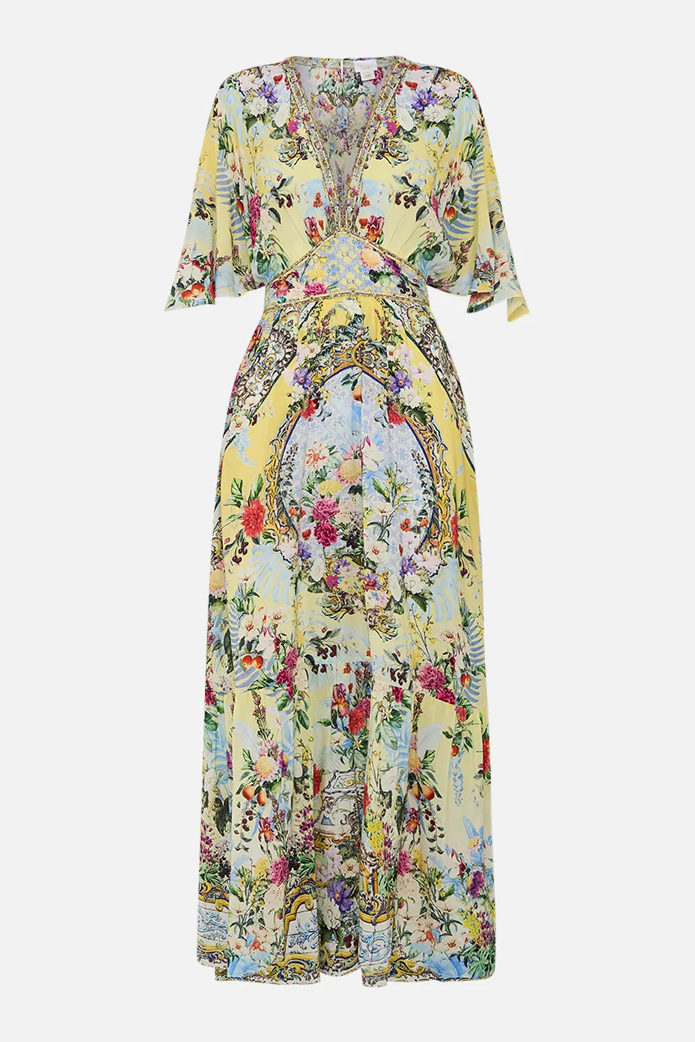 WAISTED DRESS WITH HEM RUFFLE FLOR FANTÁSTICA sold by Camilla product image thumbnail 3