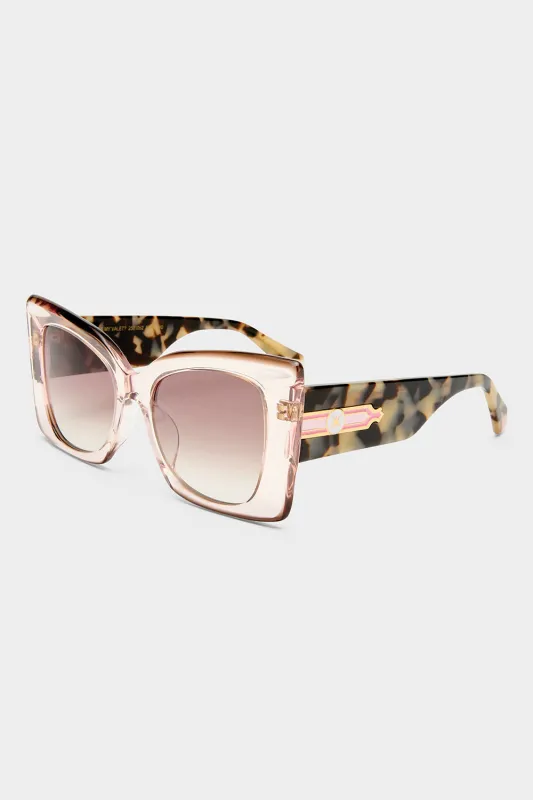 WHERE'S MY VALET SUNGLASSES CRYSTAL ROSE / CRYSTAL CHOCOLATE sold by Camilla