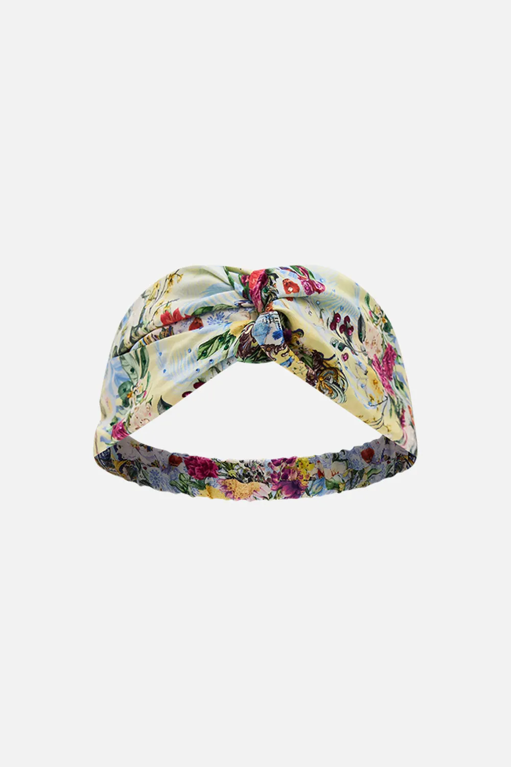 WOVEN TWIST HEADBAND FLOR FANTÁSTICA sold by Camilla